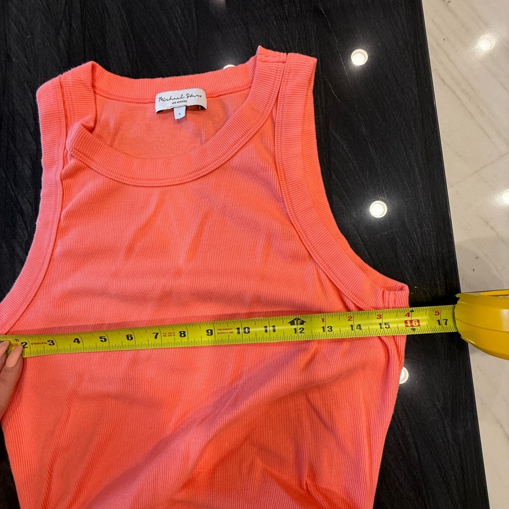 Michael Stars Wren Orange Bodycon Dress - Picture 5 of 9